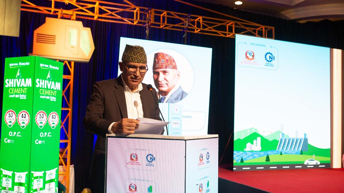 The Foundation of Prosperous Nepal is Sustainable Physical Infrastructure: Deputy Prime Minister and Finance Minister Paudel